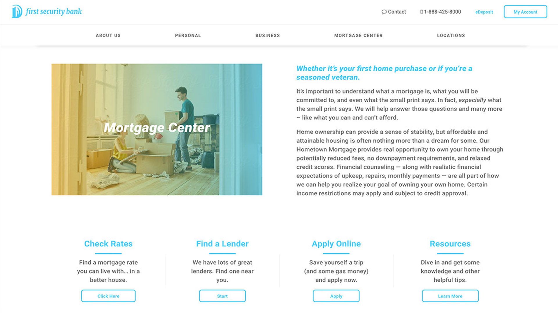 First Security Bank Portfolio Asset