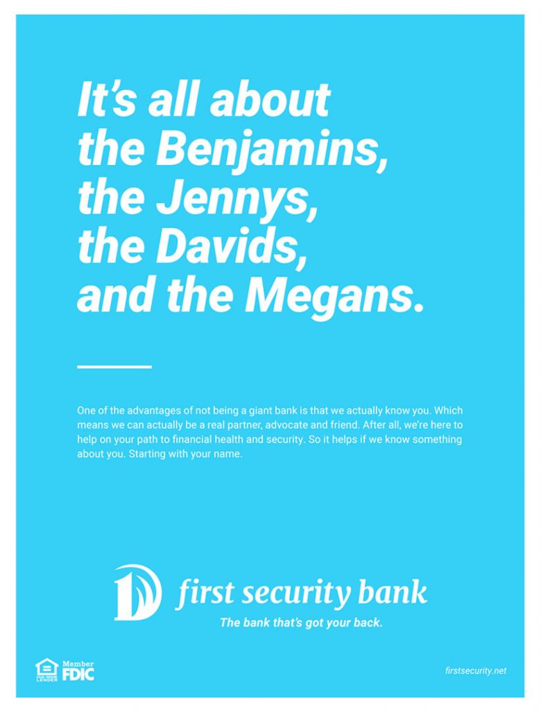 First Security Bank Portfolio Asset