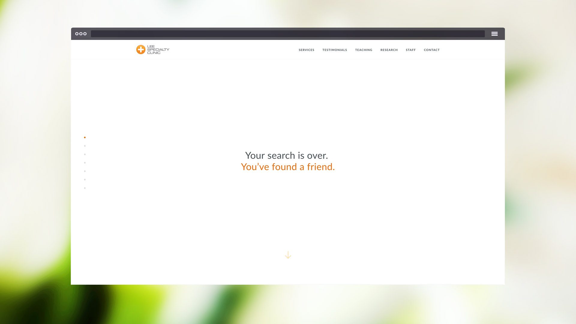 Lee Specialty Clinic Portfolio Asset