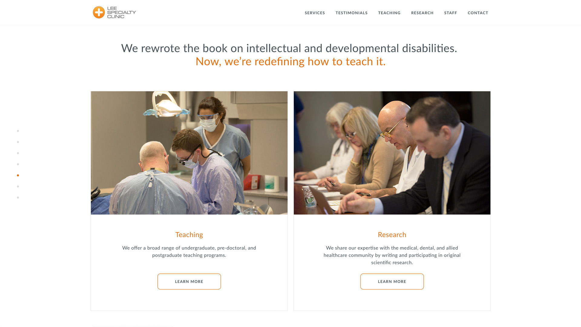 Lee Specialty Clinic project image