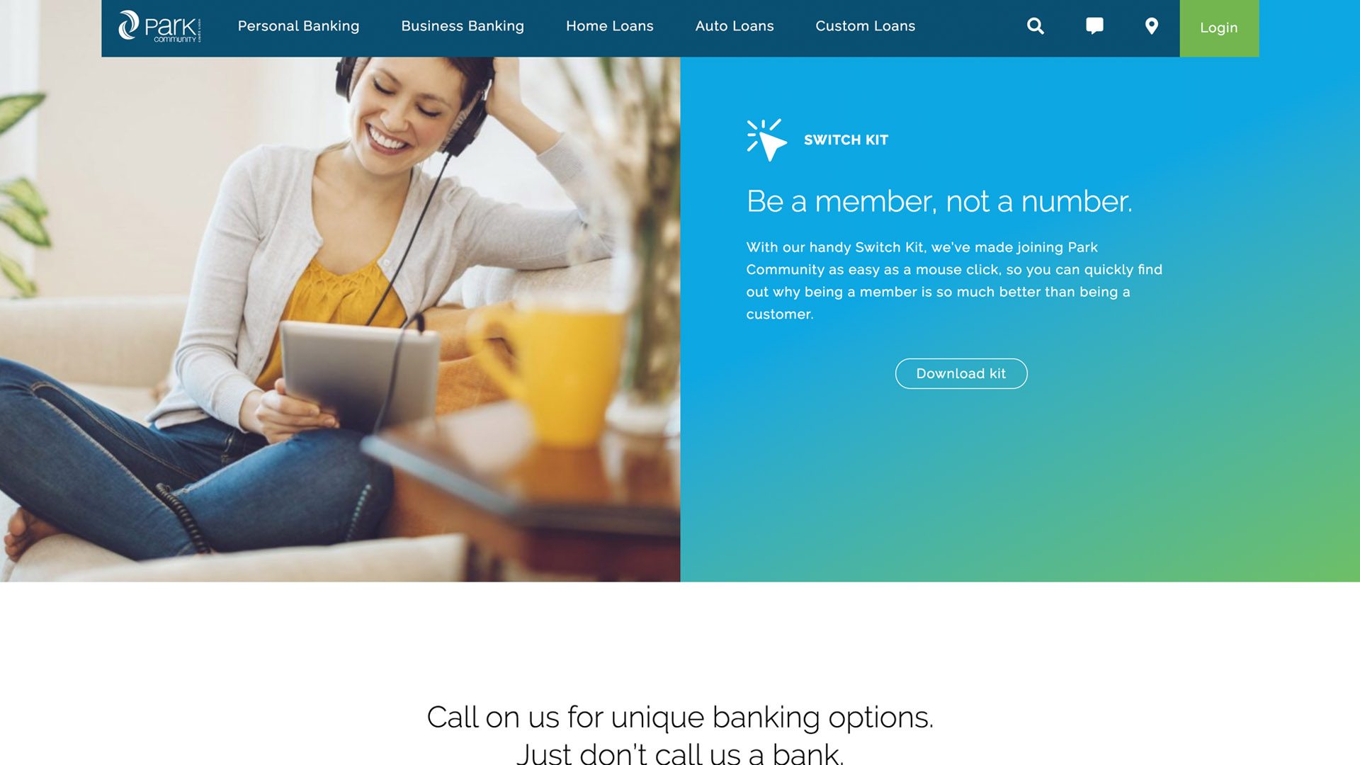 Park Community Credit Union Portfolio Asset