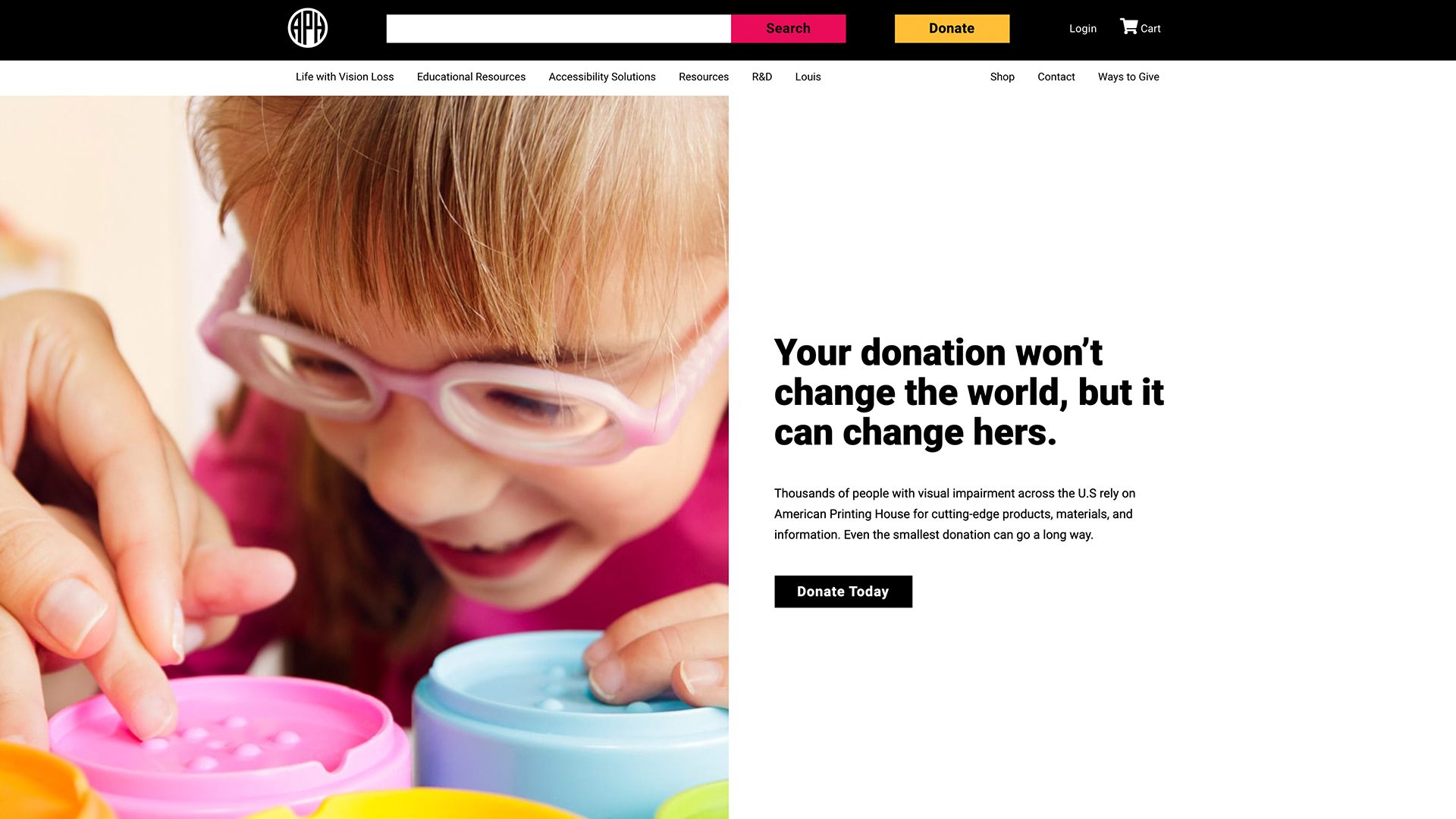 American Printing House for the Blind Portfolio Asset