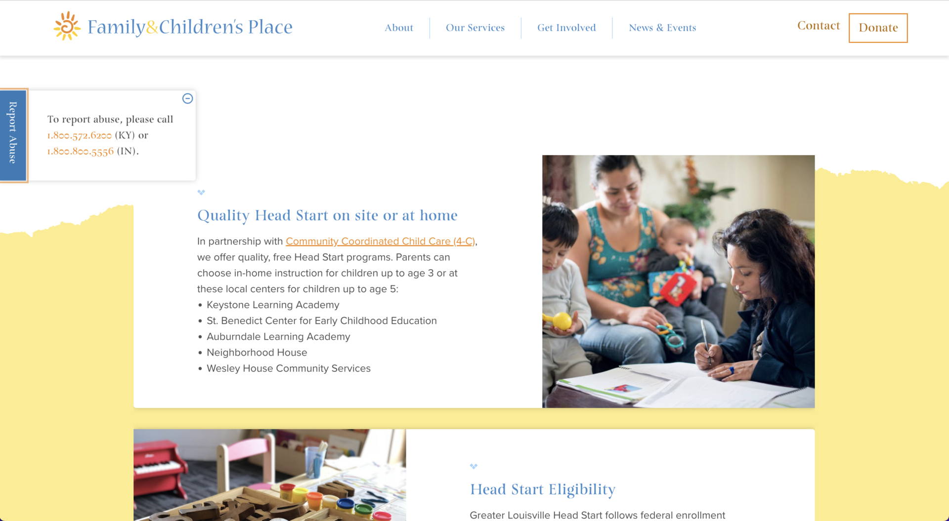 Family & Children’s Place Portfolio Asset