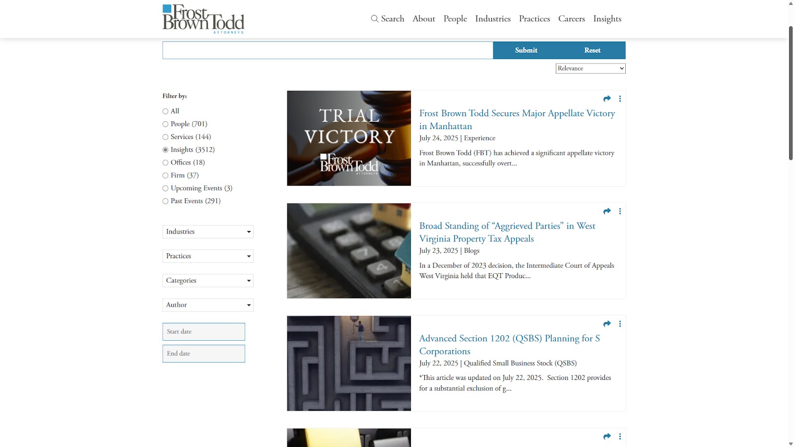 Frost Brown Todd Portfolio Asset